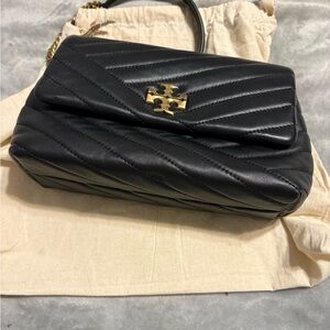 Tory Burch Black Quilted Shoulder Bag